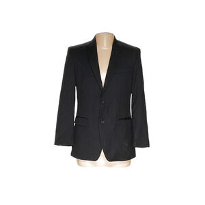 Calvin Klein Gray 3-in-1 Wool Pinstripe Blazer - 39R